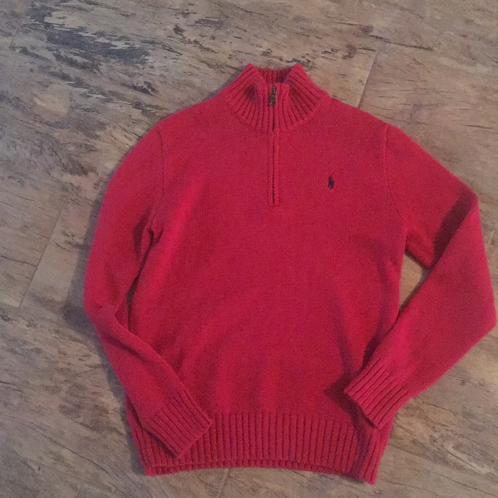 Polo 1/4 zip sweater